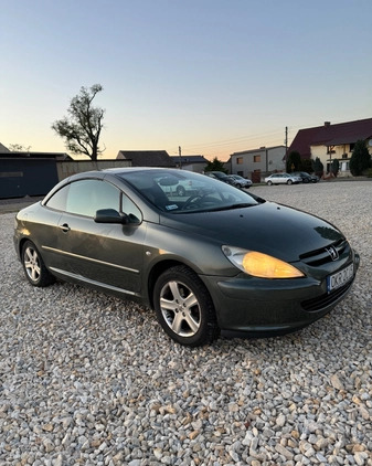 Peugeot 307 CC cena 4499 przebieg: 225500, rok produkcji 2005 z Krapkowice małe 232